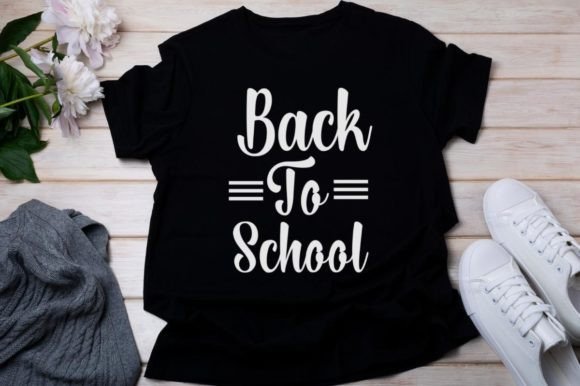 Back to School Creative Design for T-Shirt Graphics