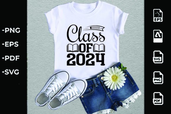Back to School Svg Design Class of 2024