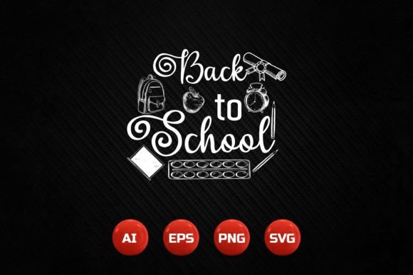 Back to School T-shirt Design 131: A Versatile Graphic Asset for Branding