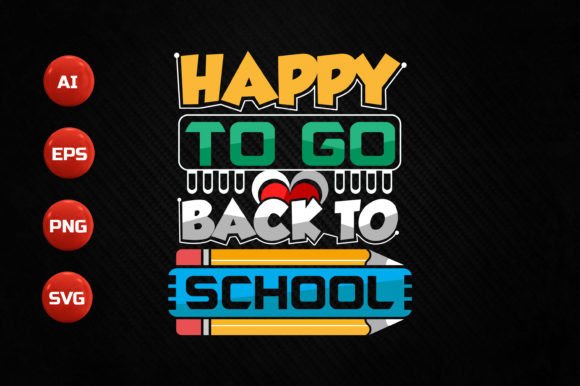 Back to School T-shirt Design 206: A Versatile Graphic Asset