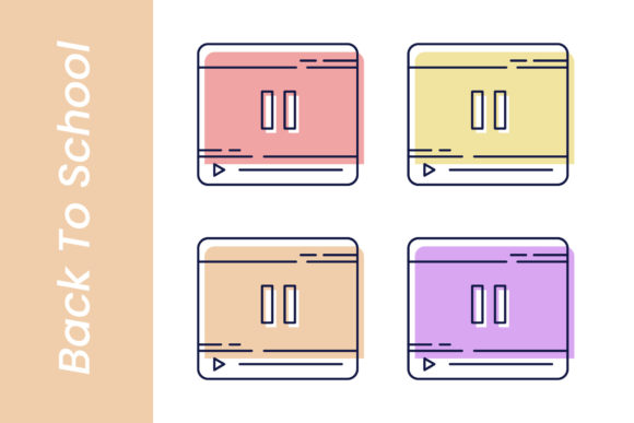 Back to School Video Player: A Graphic Asset for Modern Branding