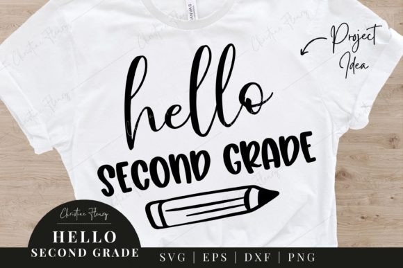 Hello Second Grade Graphics for Crafts